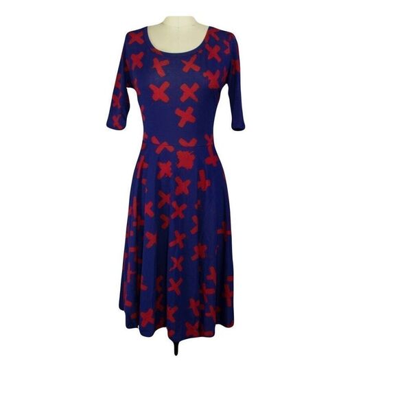 Lularoe Nicole Dress - Size Large - Picture 6 of 7